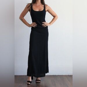 Vintage 90’s Express Black Maxi Dress